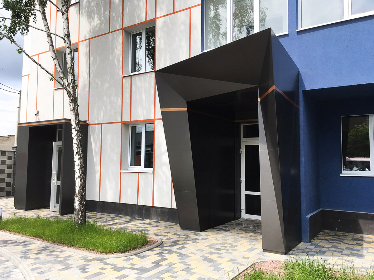 Уличные конструкции и МАФ из HPL