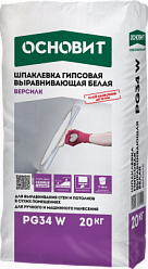 ВЕРСИЛК PG34 W шпаклевка гипсовая универсальная ОСНОВИТ