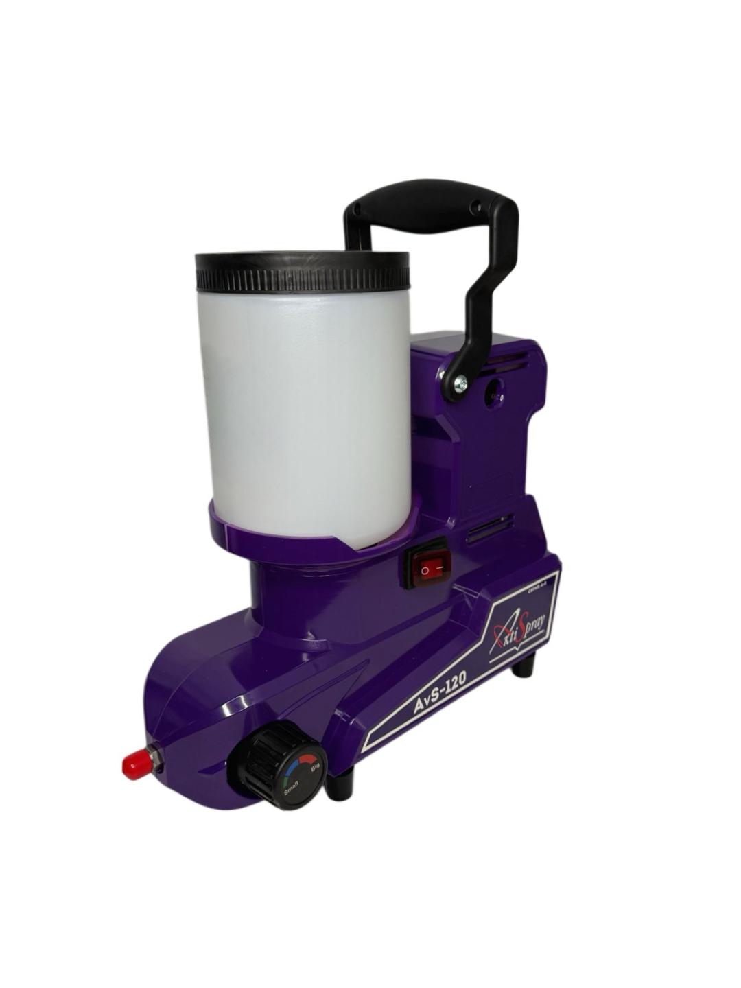 Аппарат окрасочный AktiSpray AvS-120, комплект (1,2 л/мин, 200 бар, 400 Вт, 220 В, 50 Гц)