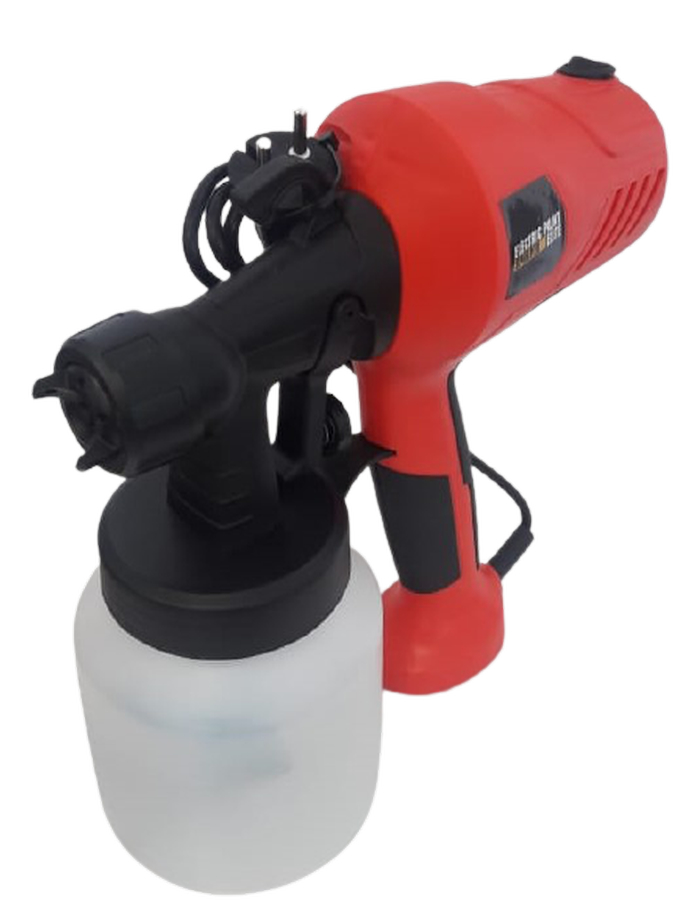 Краскораспылитель электрический VPSG1008 (сопло 2,5 мм), нижний бачок 0,8 л