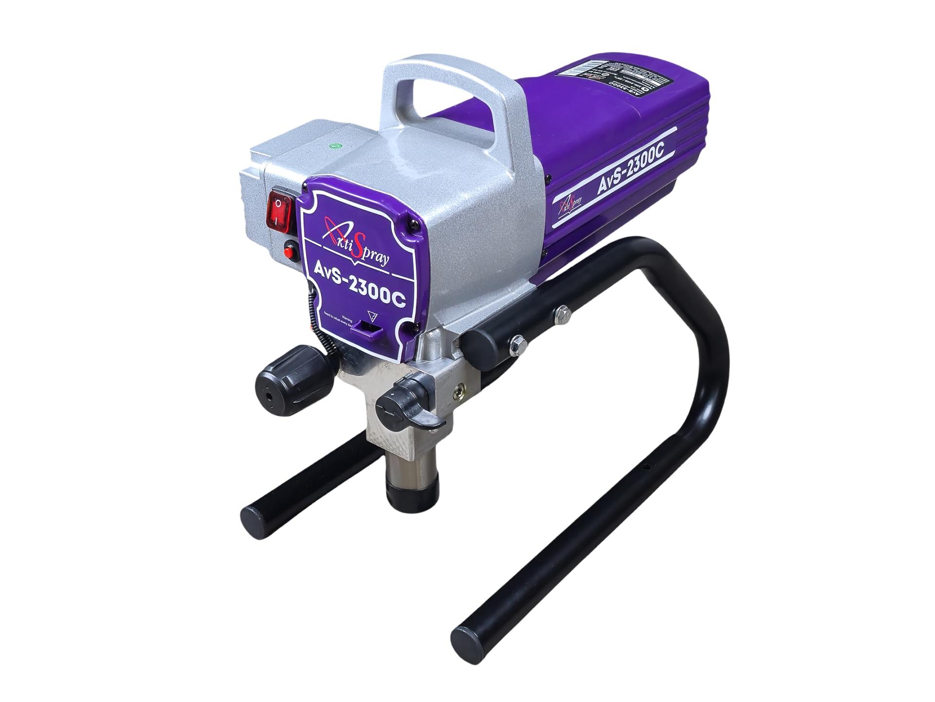 Аппарат окрасочный AktiSpray AvS-2300C, комплект (2,3 л/мин, 220 бар, 1300 Вт, 220 В, 50 Гц)